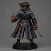 Pirate Captain view 3